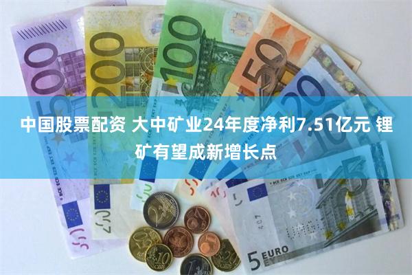 中国股票配资 大中矿业24年度净利7.51亿元 锂矿有望成新增长点