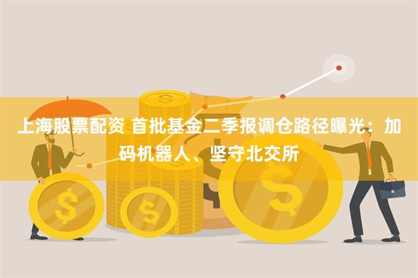 上海股票配资 首批基金二季报调仓路径曝光：加码机器人、坚守北交所